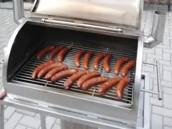 Malý nerezový gril