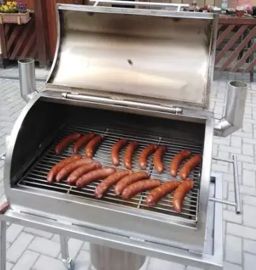 Malý nerezový gril
